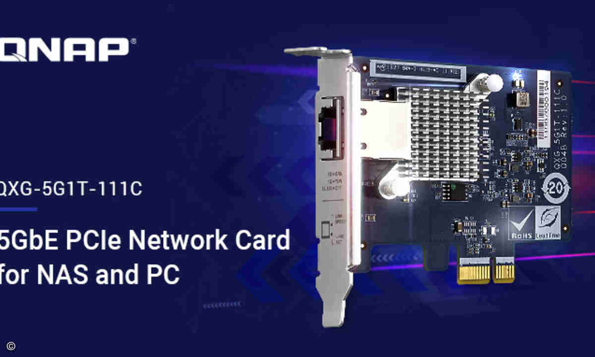 QXG-5G1T-111C: Netzwerkkarte für 5GBase-T zum Aufrüsten