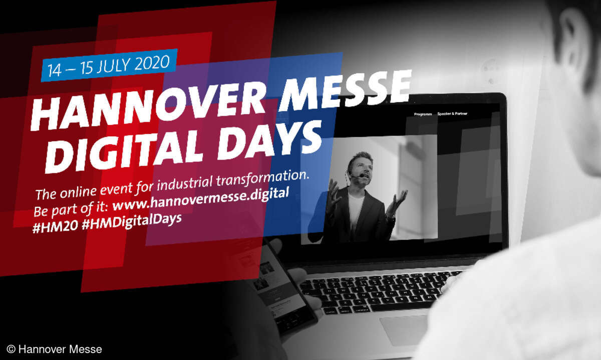 Hannover Messe: Digital Days am 14. und 15. Juli .