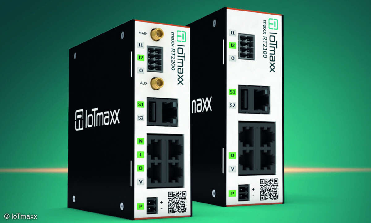 Die IoTmaxx-Lösungen basieren zum Beispiel auf den leistungsstarken, lösungsoffenen und robusten Industrieroutern aus eigener Entwicklung.