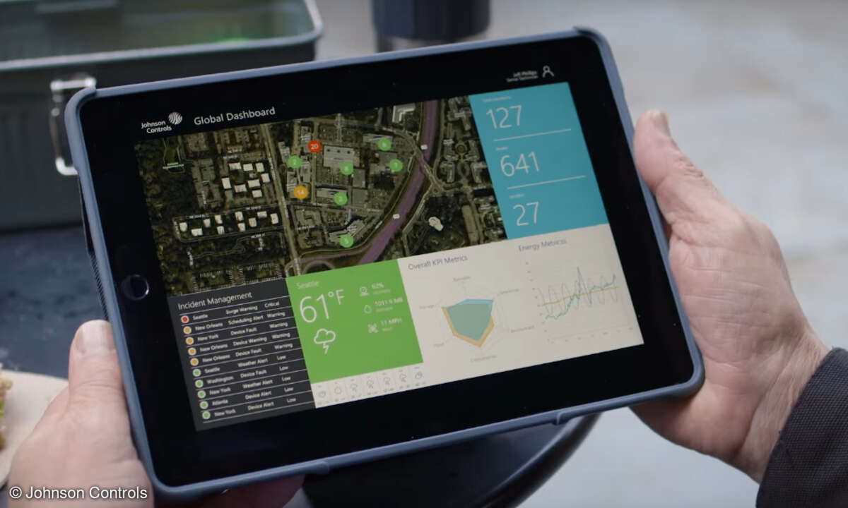 Johnson Controls kündigt die auf IoT-Technik basierenden Smart Connected Chiller Services (SCC) an.