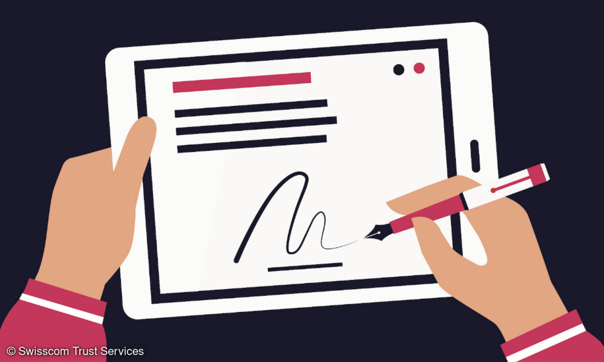 Swisscom Trust Services Digitale Signatur