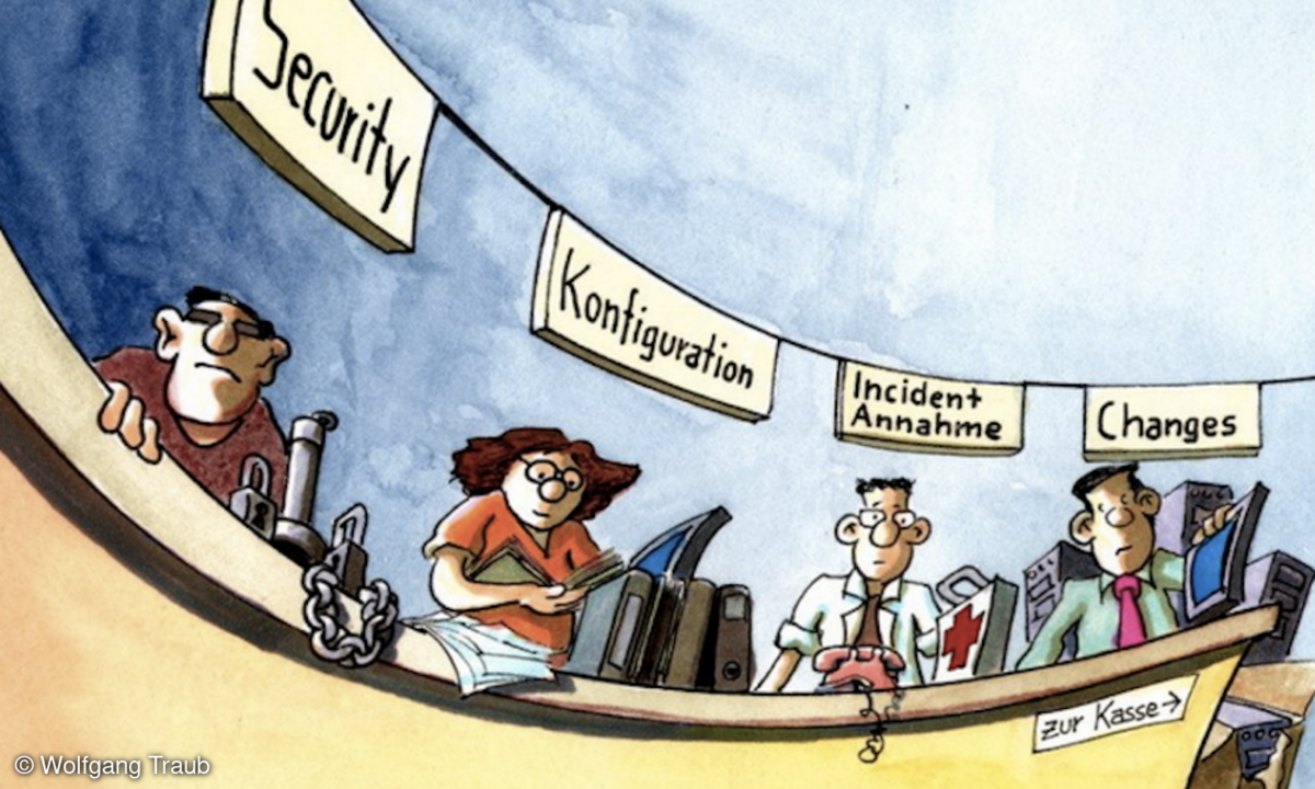 LANline-Cartoon Helpdesk