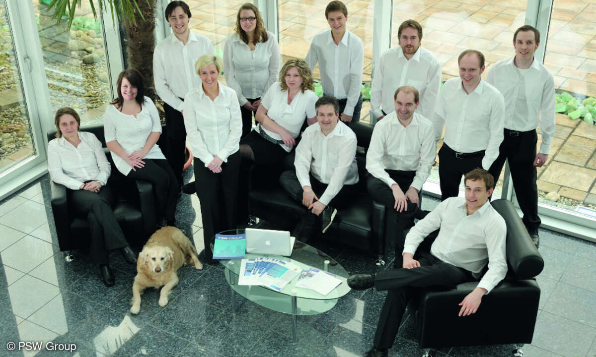 Das Team der PSW Group.