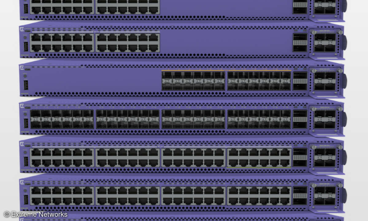 Die Extreme-Switches der Serie 5520 erlauben die Auswahl zwischen zwei verschiedenen Betriebssystemen.