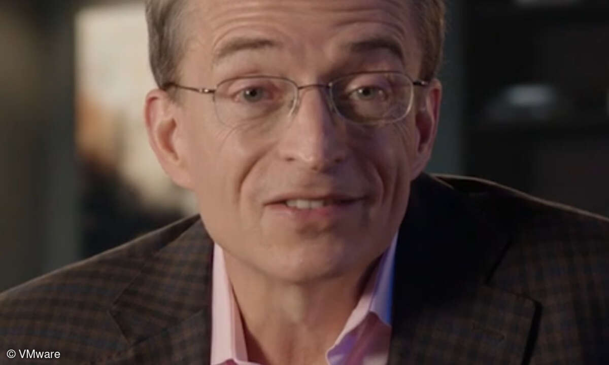 „Wir breiten unsere Flügel über die Infrastruktur hinaus aus“, so VMware-CEO Pat Gelsinger.