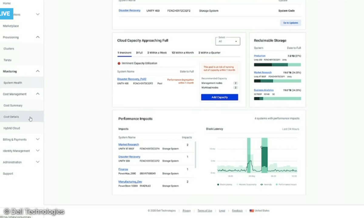 Die Cloud Console soll ein konsistentes Cloud-Betriebsmodell für die hybride Multi-Cloud bieten.