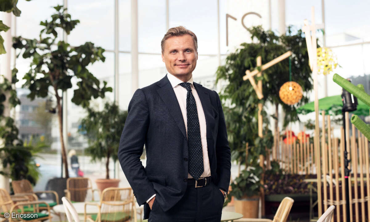Fredrik Jejdling, Executive Vice President und Head of Networks, Ericsson.