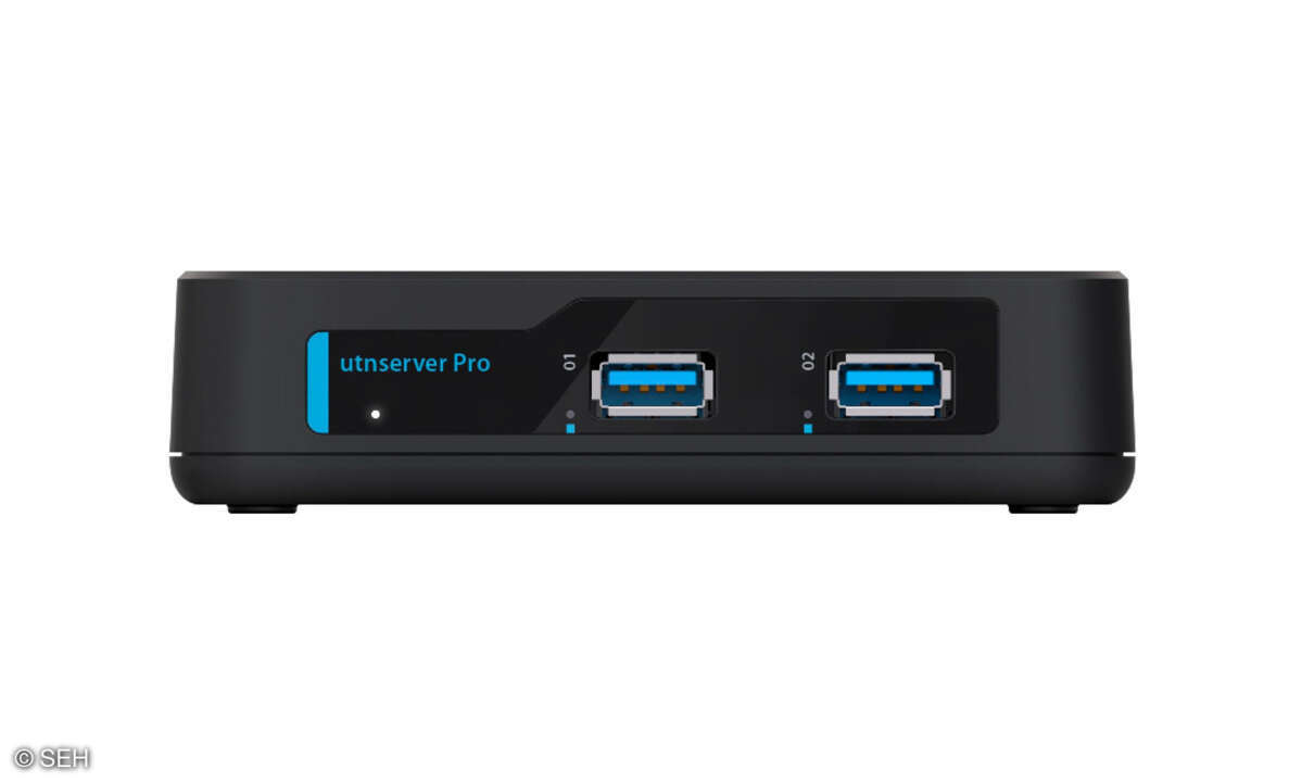 Der „utnserver Pro“ des Bielefelder Netzwerkspezialisten SEH ist nach Angaben des Herstellers eine völlig neue Konstruktion innerhalb der hauseigenen USB-Deviceserver-Palette.