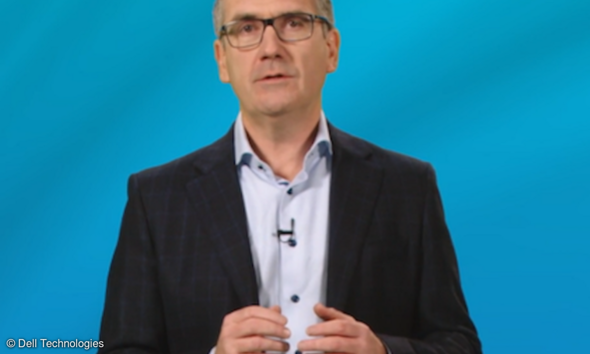Stellte das Projekt Apex für „Everything as a Service“ vor: Dell-Technologies-Manager Aongus Hegarty.