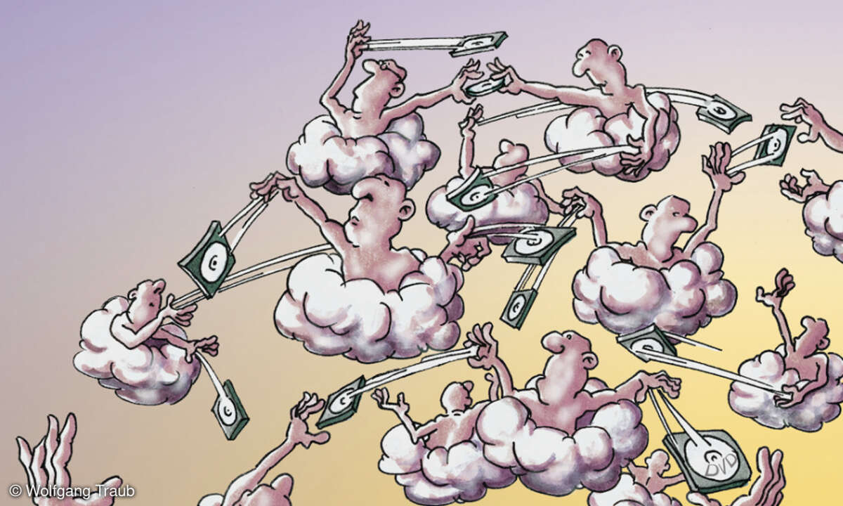 LANline-Cartoon Cloud