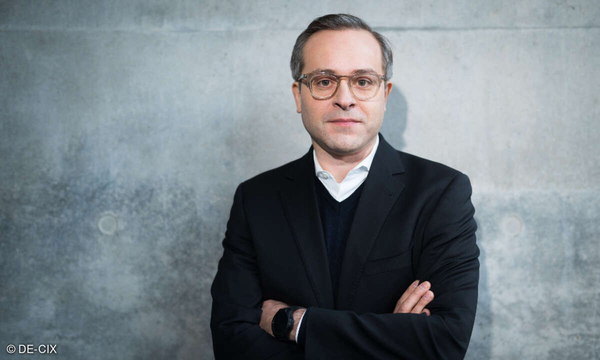 Dr. Thomas King, der CTO von DE-CIX.