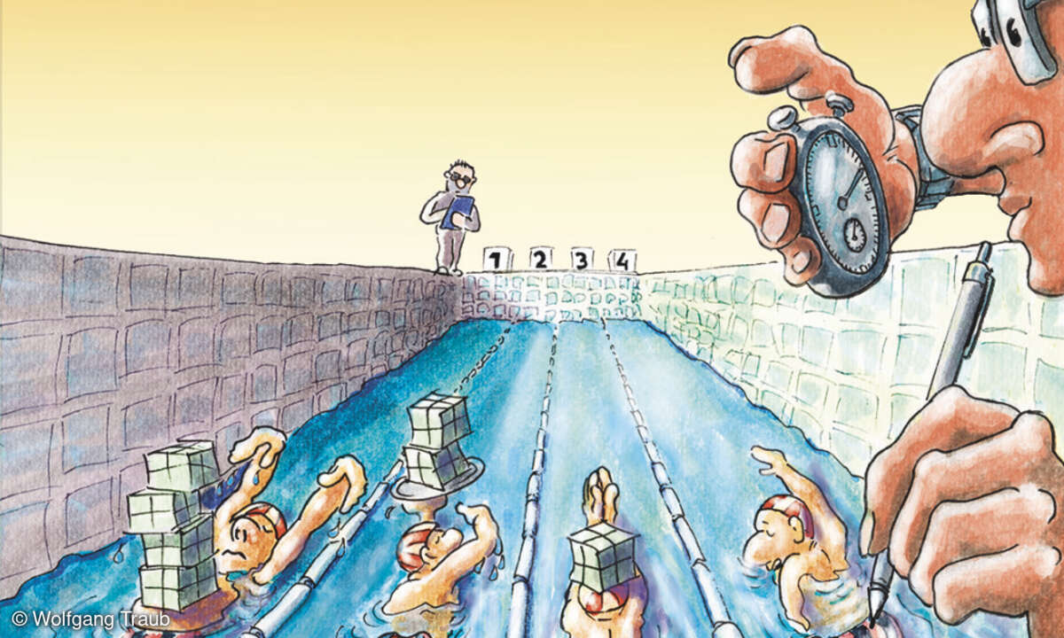 LANline-Cartoon Netzwerk-Monitoring
