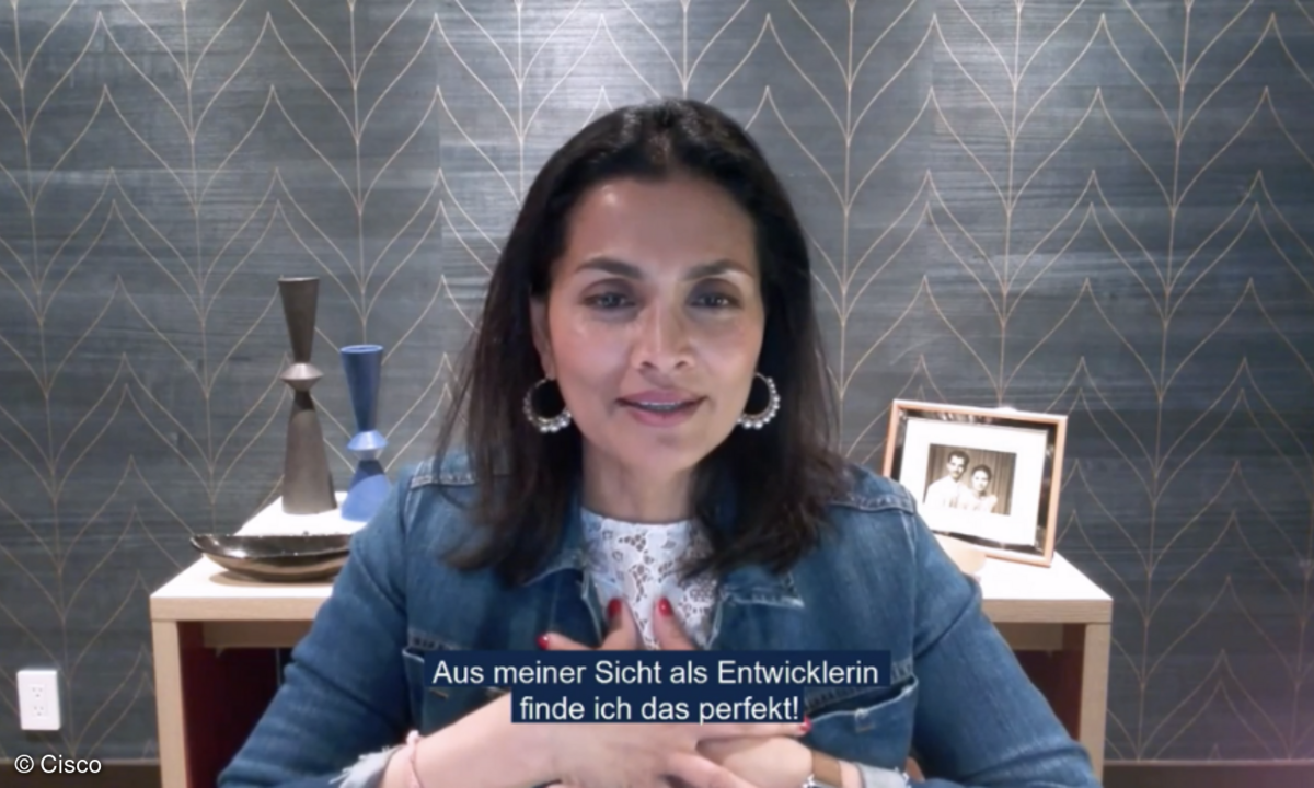„Applikationserfahrung ist wichtiger als Funktionalität“, so Liz Centoni, Cisco-Vorstand für Strategie und Innovation.