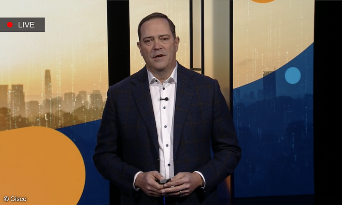 Betonte die Bedeutung einer „inklusiven Zukunft“ mittels IT: Cisco-Chef Chuck Robbins.