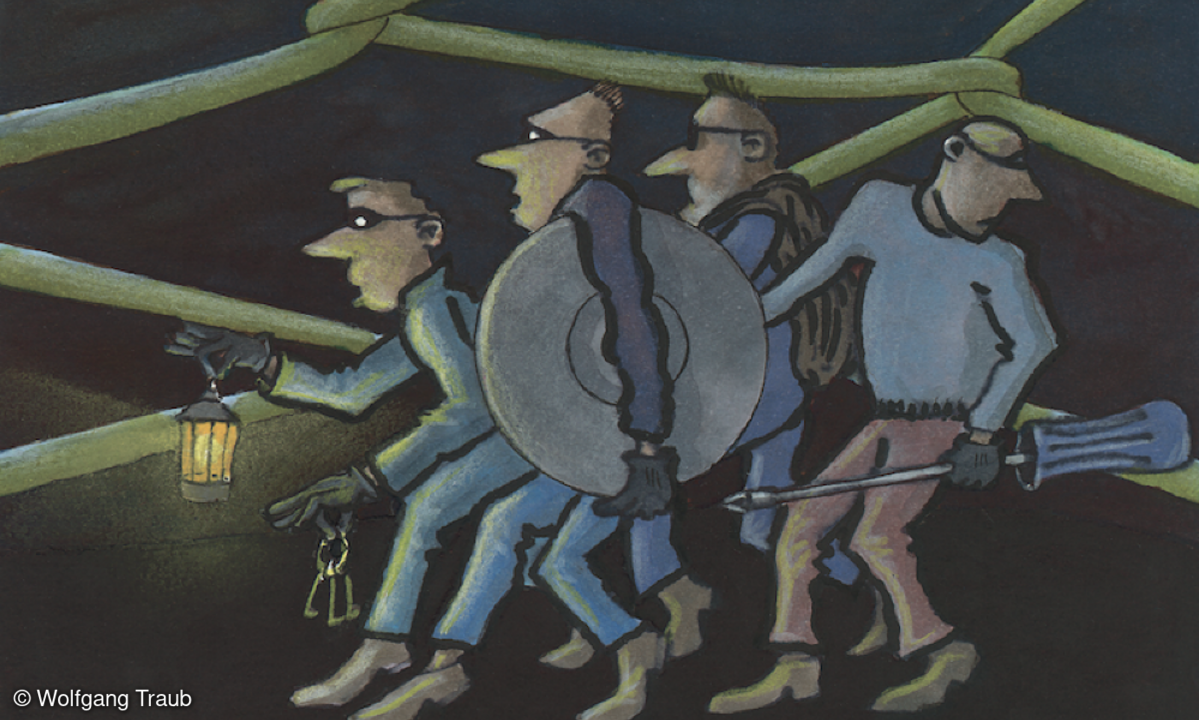 LANline-Cartoon Security