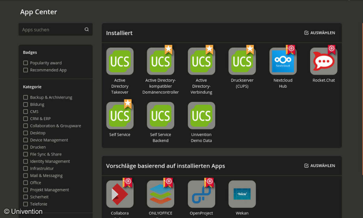 UCS 5.0 App Center