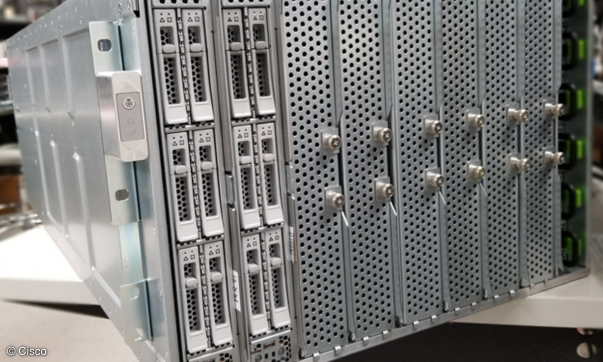 Die neue UCS-X-Serie vereint laut Cisco die Vorteile von Rack- und Blade-Systemen.