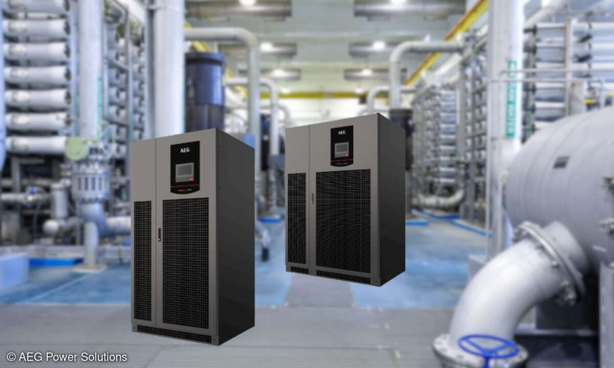 Die transformatorlose USV kombiniert laut AEG Power Solutions einen hohen AC/AC-Wirkungsgrad mit kompakter Stellfläche, flexiblem Batterie-Management und niedrigen Betriebskosten.
