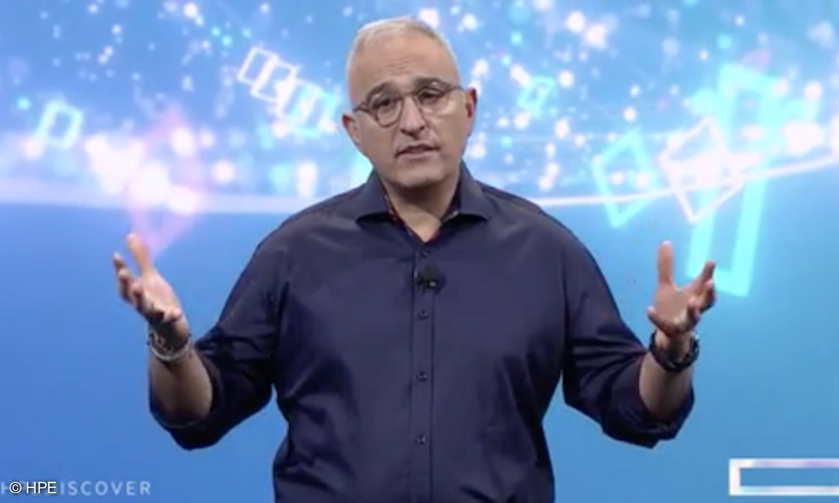 „Edge-to-Cloud-Architekturen sind unverzichtbar“, so HPE-Chef Antonio Neri.