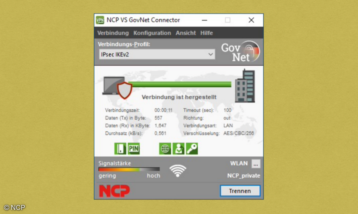NCP VS GovNet Connector 2.0