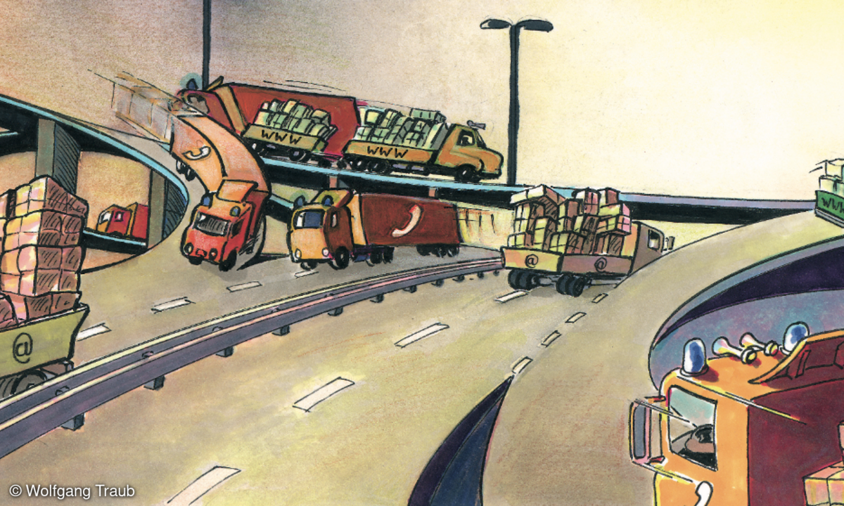 LANline-Cartoon Smart City
