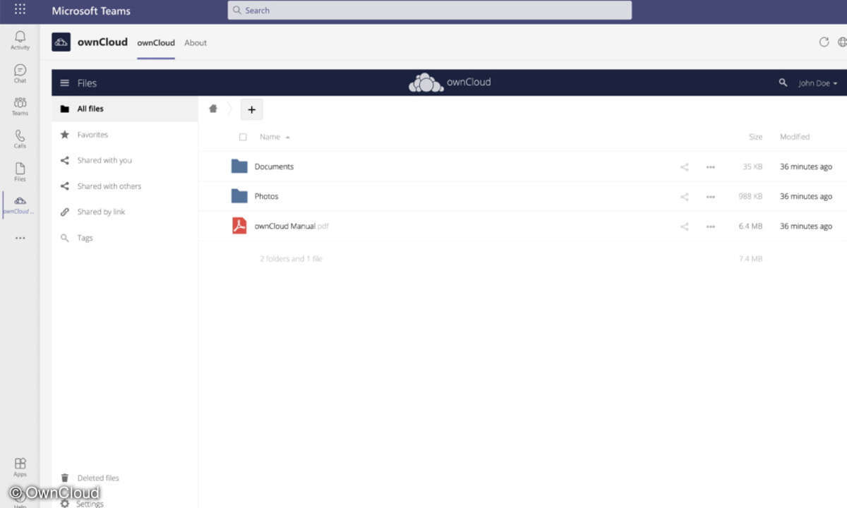 OwnCloud Microsof
