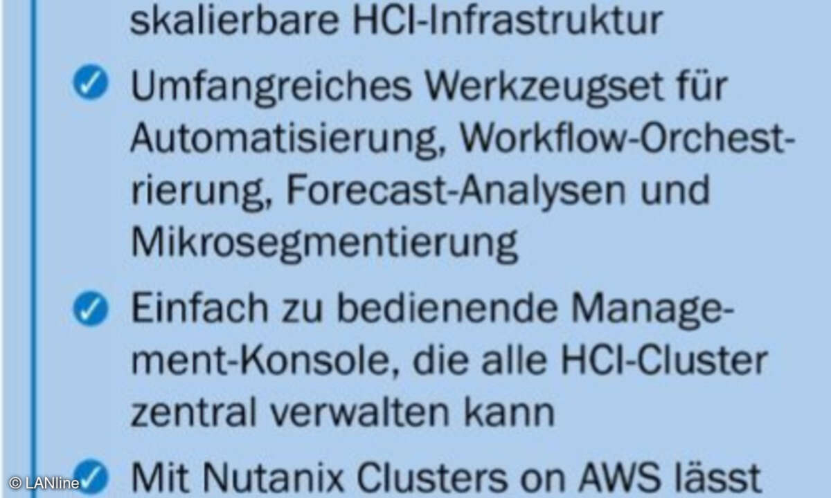 Tested by LANline Nutanix