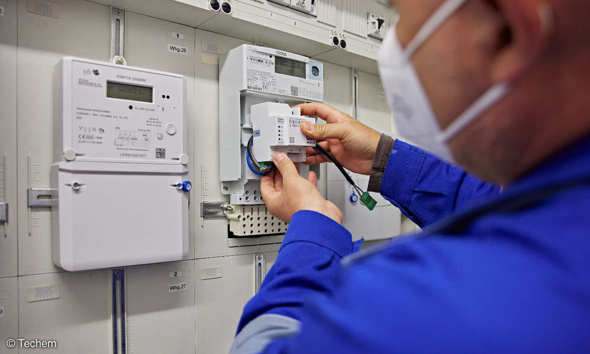 digitale Gaszähler an Smart-Meter-Gateways
