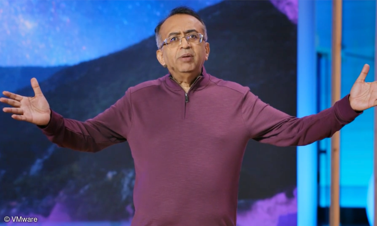 „Jedes Unternehmen sollte Freiheit und Kontrolle über sein Multi-Cloud-Business haben“, so VMware-CEO Raghu Raghuram.