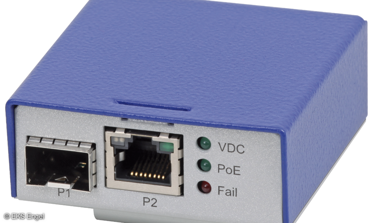 EKS Engel will auf der diesjährigen SPS in Nürnberg seine neuen Medienkonverter e-light-1000-XSG-SFP und e-light-100-XS-SFP zeigen.
