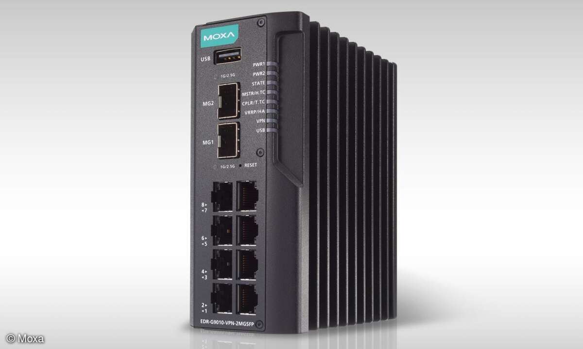 Moxa hat vor Kurzem die Router-Serie EDR-G9010 vorgestellt.