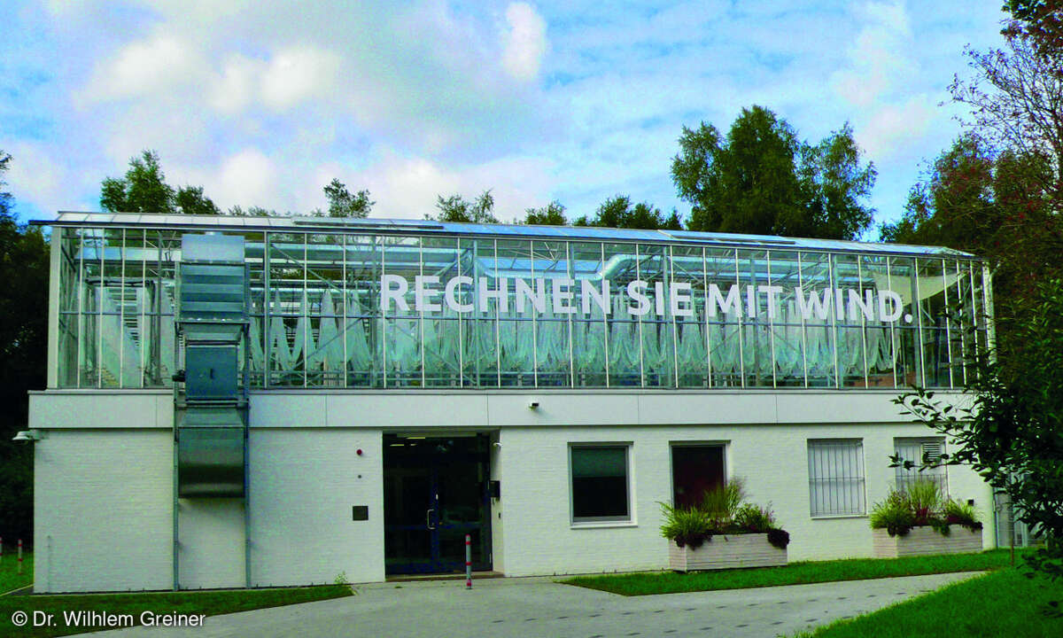 Das Rechenzentrumsgebäude von Windcloud