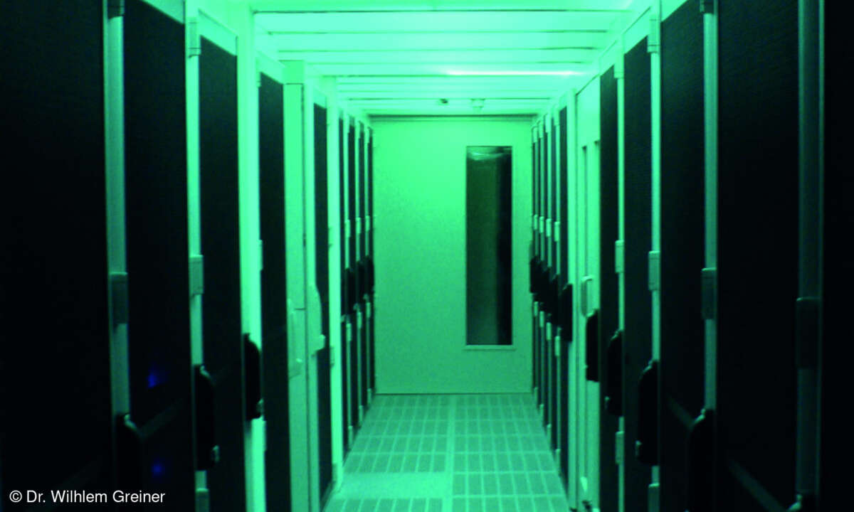 Das Windcloud-RZ beherbergt 28 Racks.