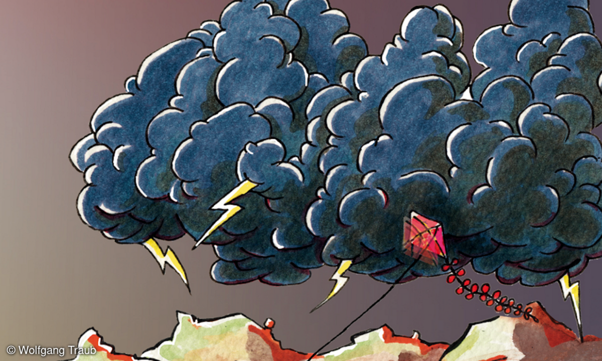 LANline-Cartoon Cloud-Risiken