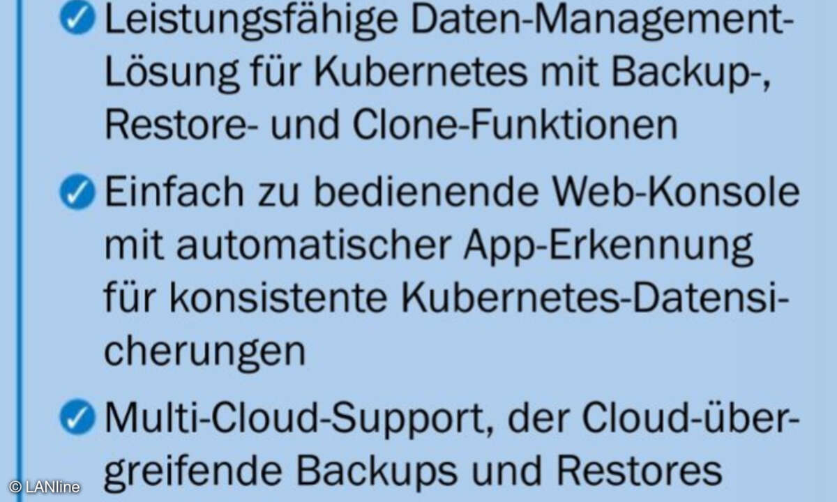 Tested by LANline NetApp