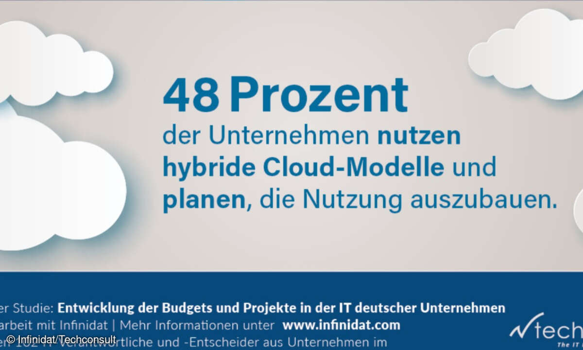 Das Research- und Analystenhaus Techconsult hat im Auftrag von Infinidat untersucht, wie deutsche Unternehmen ihre IT-Strategien im Zuge der Pandemie angepasst und sich langfristig aufgestellt haben.
