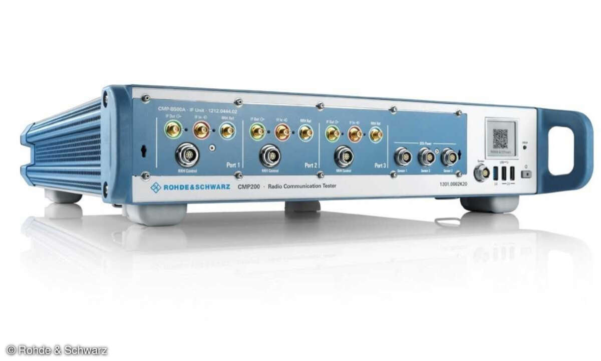 Rohde & Schwarz hat den Tester R&S CMP200 Radio Communication um eine neue Option für Kleinzellentests (Small Cell Tests) erweitert.