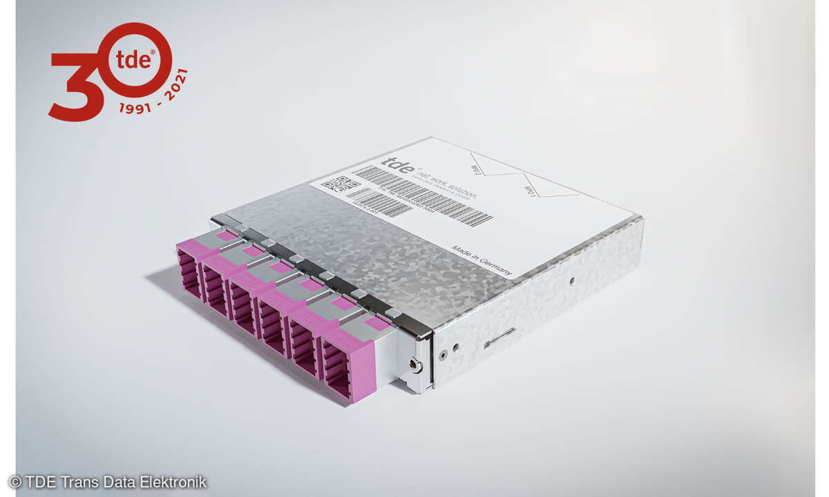 TDE Trans Data Elektronik bietet seit Kurzem ein LWL-SN-Modul für seine Verkabelungsplattformen tML-Standard, tML24 und tML-Xtended an.