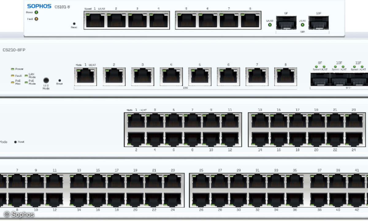 ur vor Kurzem vorgestellten Sophos-Switch-Serie zählt eine Reihe von Network Access Layer Switches.