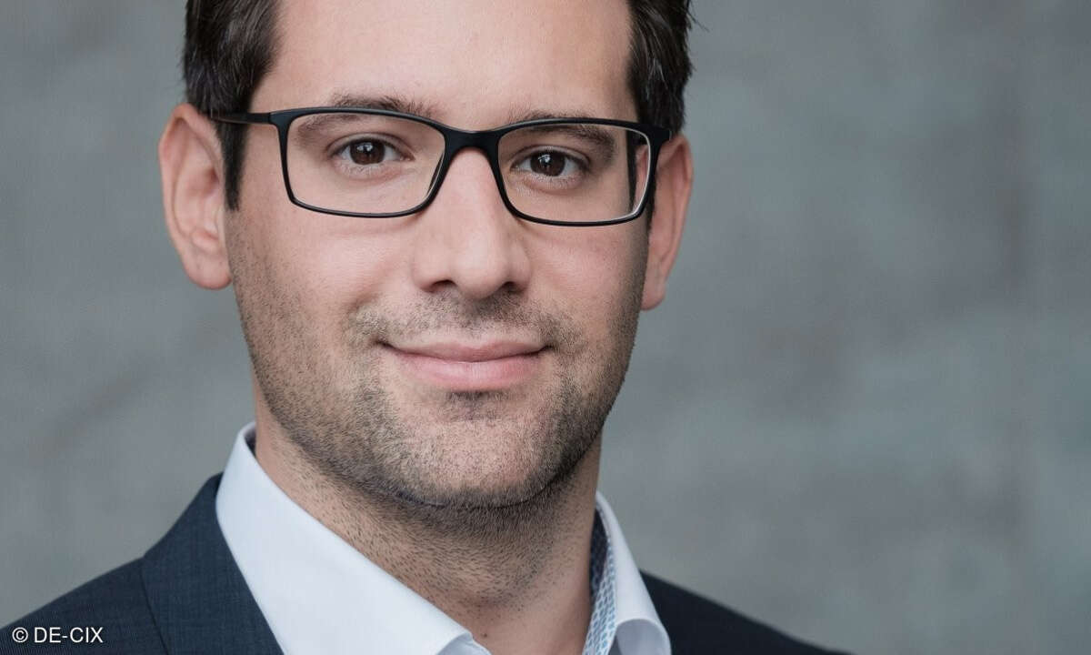Dr. Christoph Dietzel, Global Head of Products and Research bei DE-CIX.