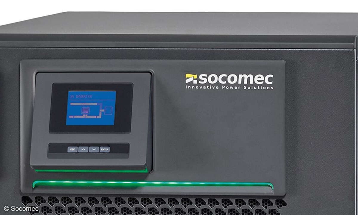 Mit dem zentralen Energieversorgungssystem Masterys EM+ lassen sich nach Angaben von Socomec Notbeleuchtungs- und Brandschutzsysteme sicher und zuverlässig mit Strom versorgen.