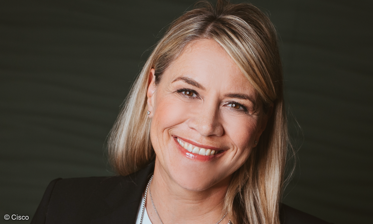 „Der große Hebel, den wir haben, sind unsere eigenen Produkte“, so Cisco-Managerin Jutta Gräfensteiner.