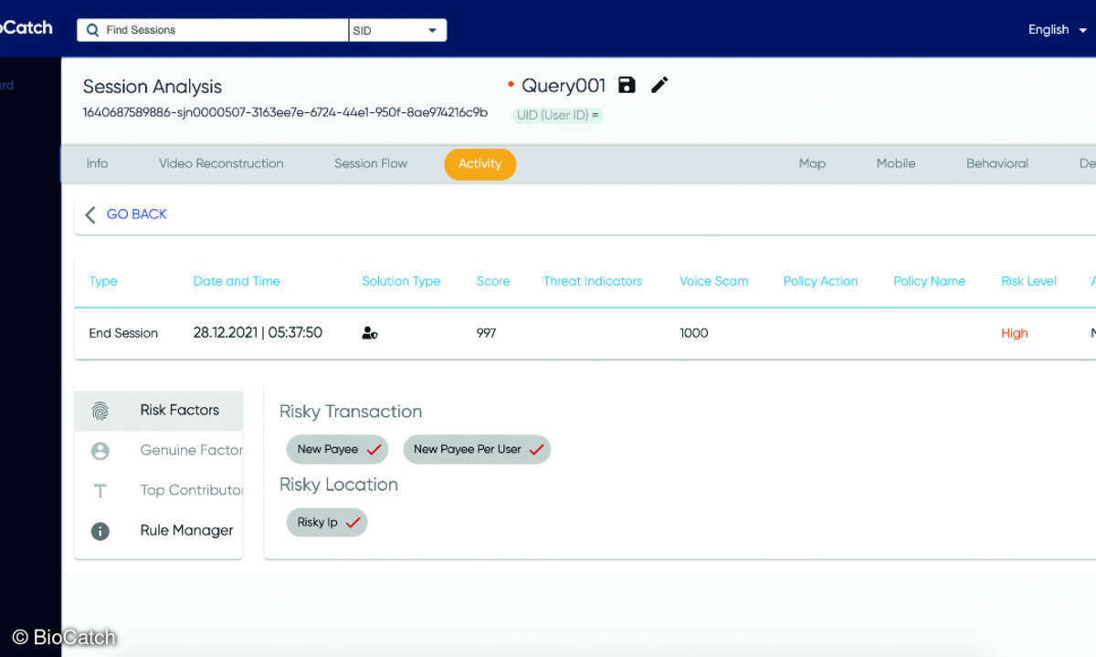 Online-Banking-Sitzung