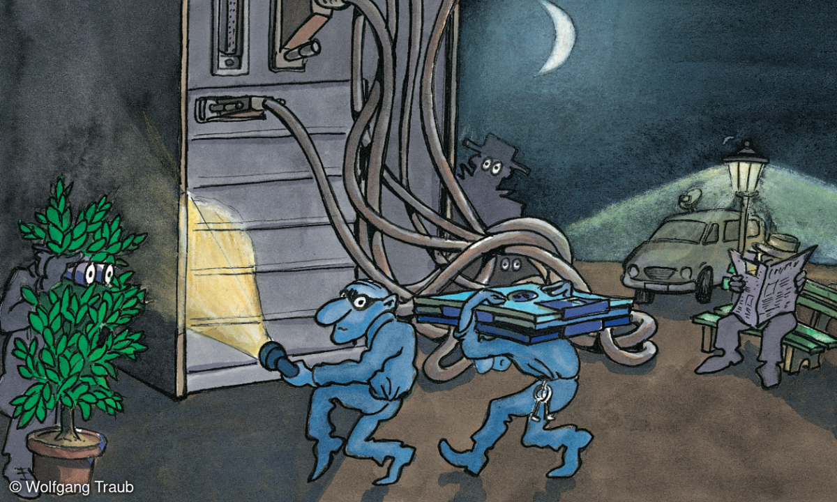 LANline-Cartoon Cybercrime