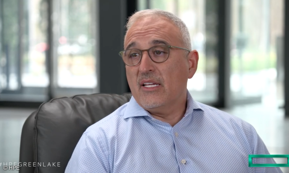 Ist „sehr zufrieden mit dem Start ins Geschäftsjahr 2022“: HPE-CEO Antonio Neri.