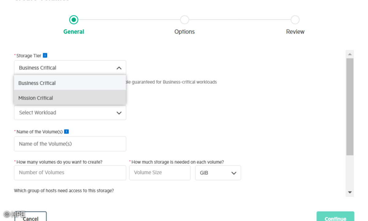 GreenLake for Block Storage soll Administrationsteams die flexible Bereitstellung von Block Storage erleichtern.