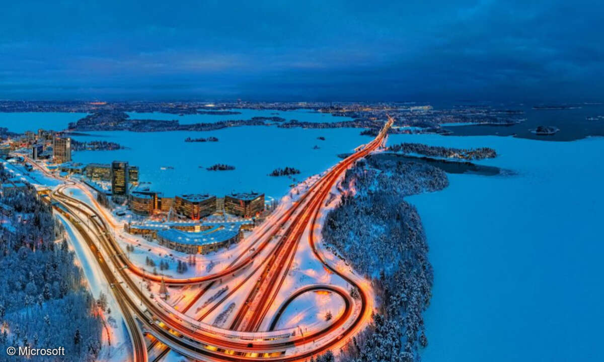 Microsoft-Fernwärmeprojekt in Finnland
