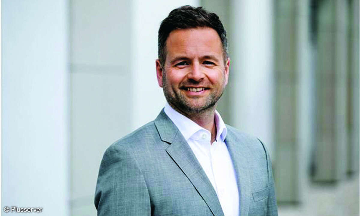 Alexander Wallner, CEO von Plusserver