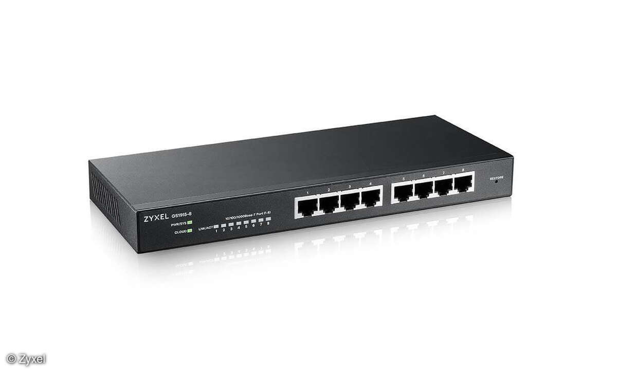 GS1915-8 Smart Managed Switch