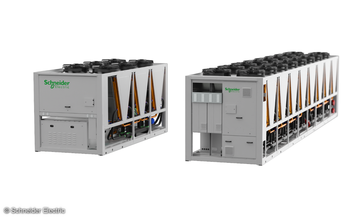 Uniflair by Schneider Electric hat neue Kaltwassersätze für die Außenaufstellung vorgestellt.